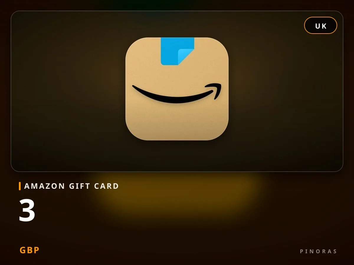 Amazon Gift Card UK - 3 GBP - Pinoras