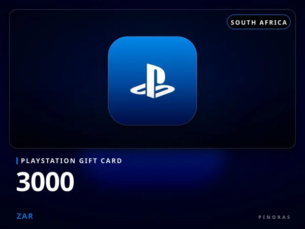 Playstation Gift Card ZA - 3000 ZAR