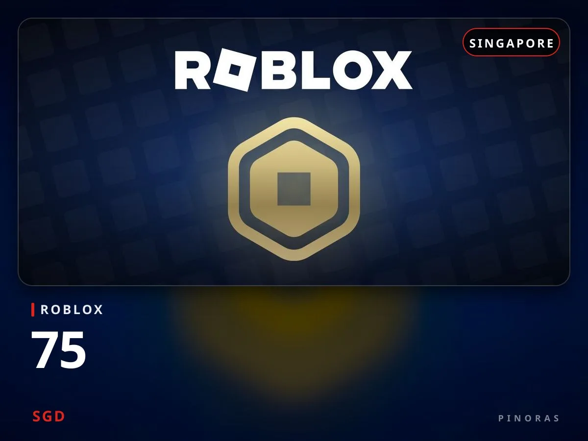 Roblox Singapore - 75 SGD - Pinoras