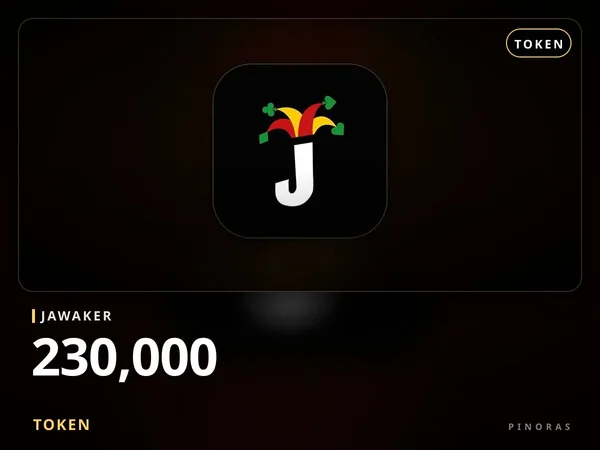 Jawaker 230000 Token