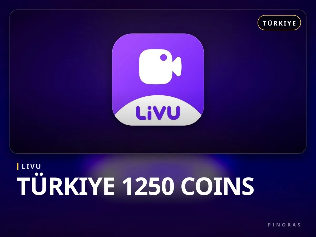 LivU Türkiye 1250 Coins - Pinoras