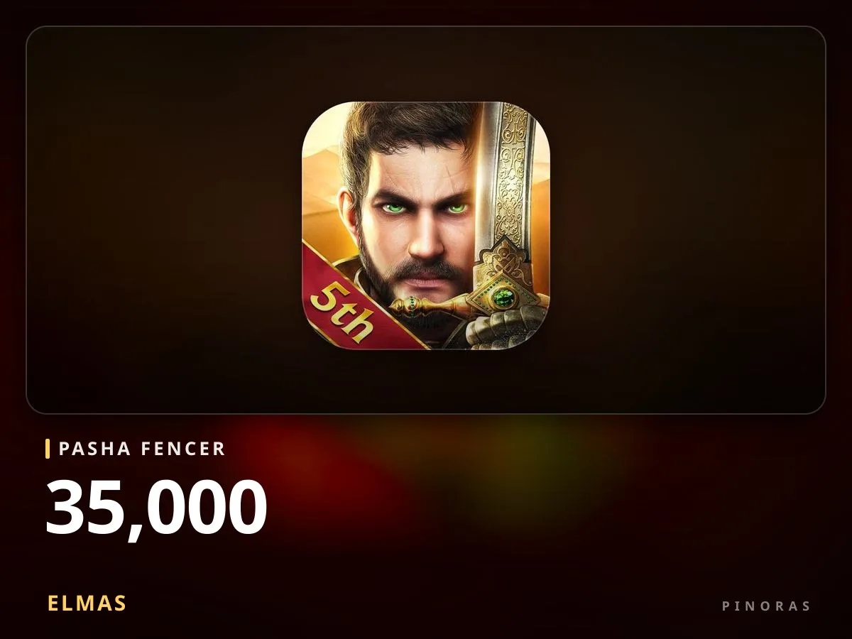 Pasha Fencer 35000 Elmas - Pinoras