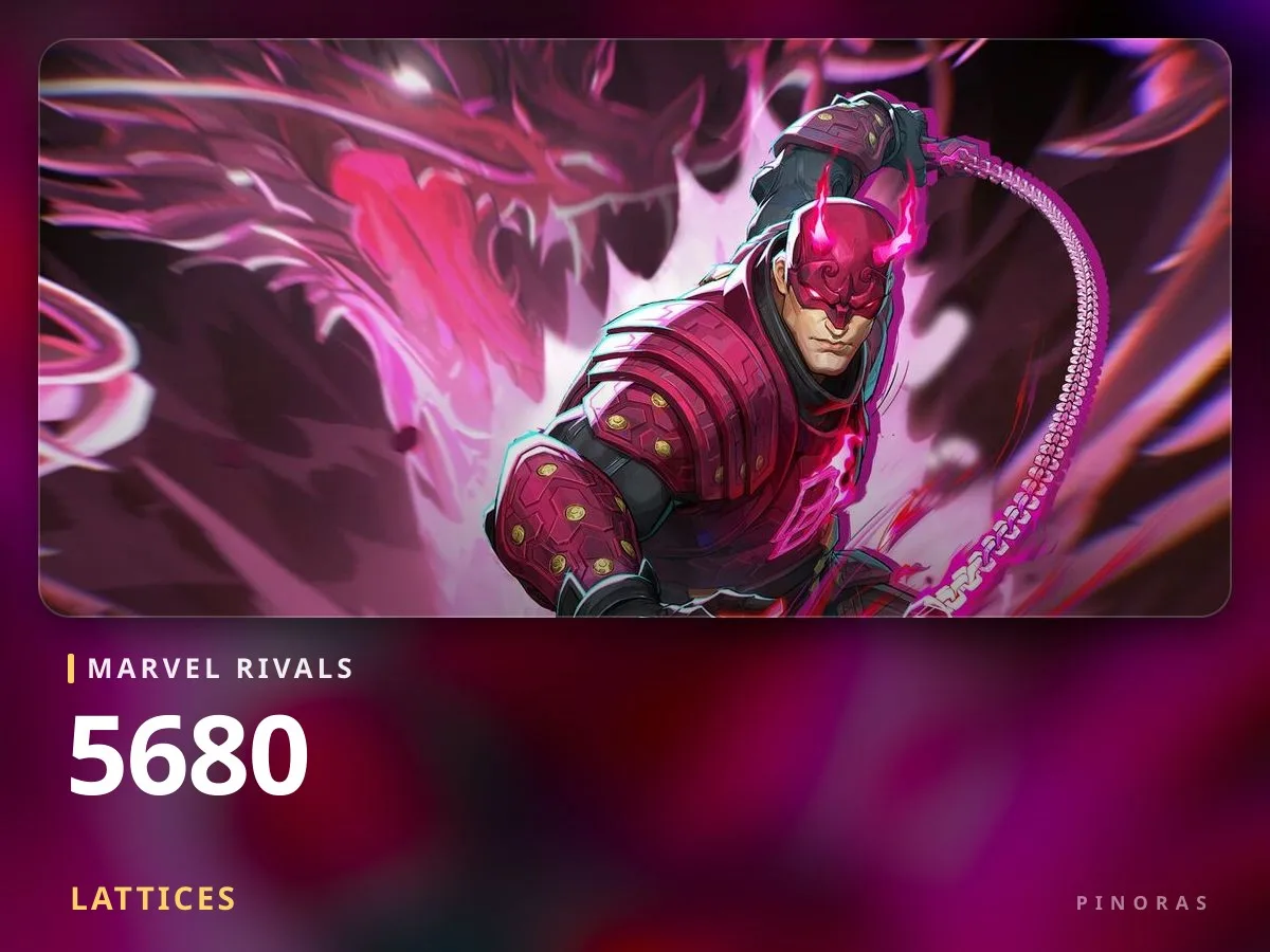 Marvel Rivals 5680 Lattices - Pinoras