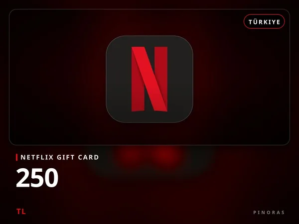 Netflix Gift Card 250 TL