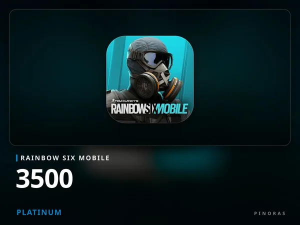 Rainbow Six Mobile - 3500 Platinum