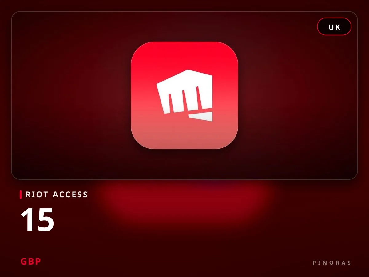 Riot Access UK - 15 GBP - Pinoras
