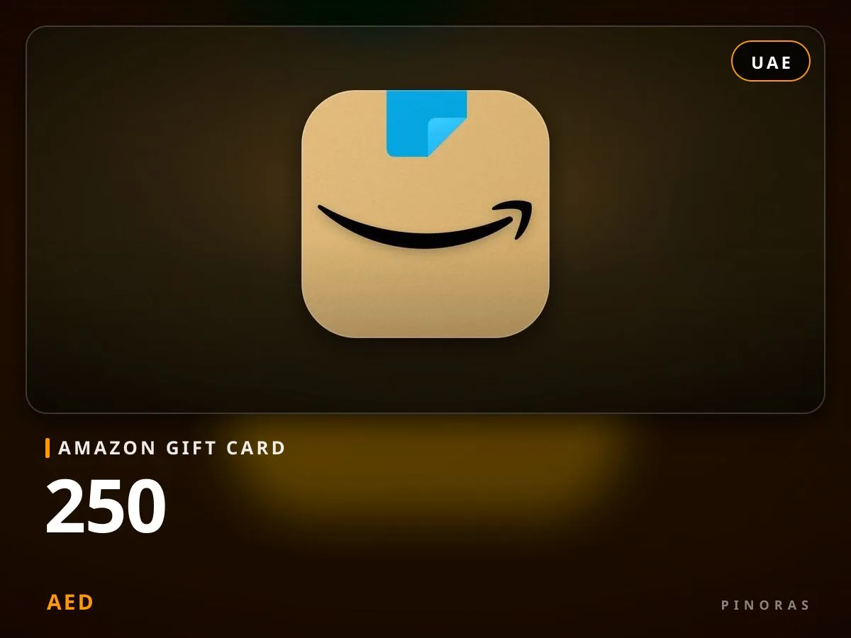Amazon Gift Card UAE - 250 AED - Pinoras