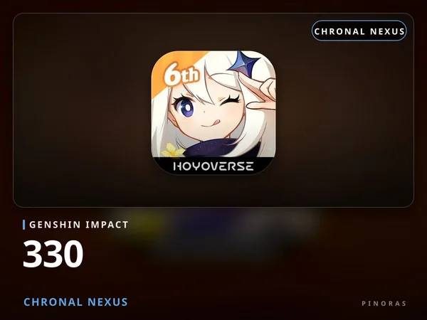 Genshin Impact - 330 Chronal Nexus