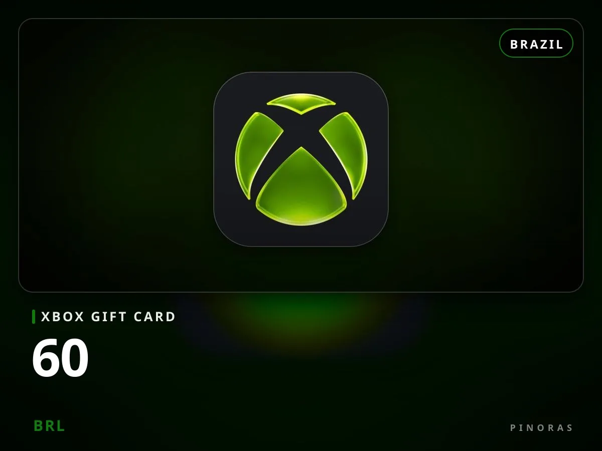 Xbox Gift Card Brazil - 60 BRL - Pinoras