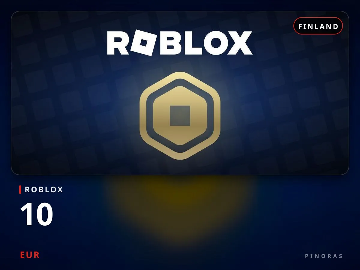 Roblox Finland - 10 EUR - Pinoras