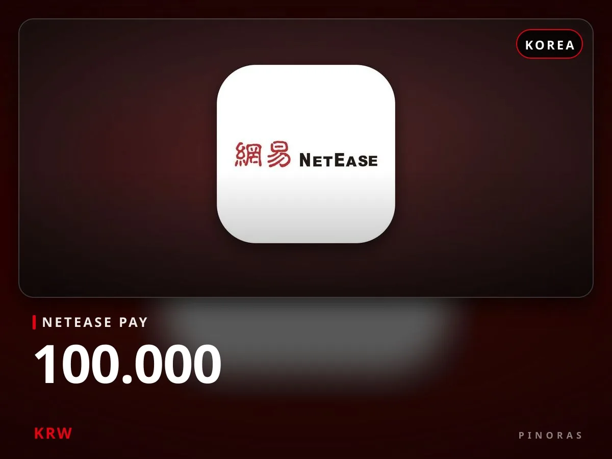 NetEase Pay Korea - 100.000 KRW — Pinoras