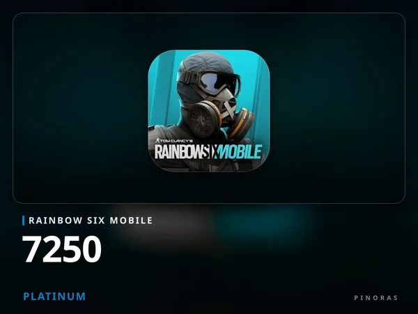 Rainbow Six Mobile - 7250 Platinum