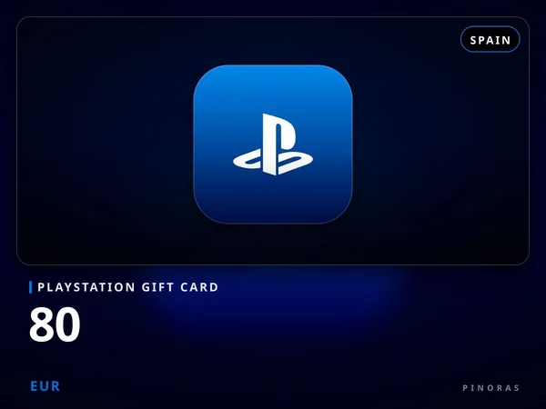 Playstation Gift Card Spain - 80 EUR