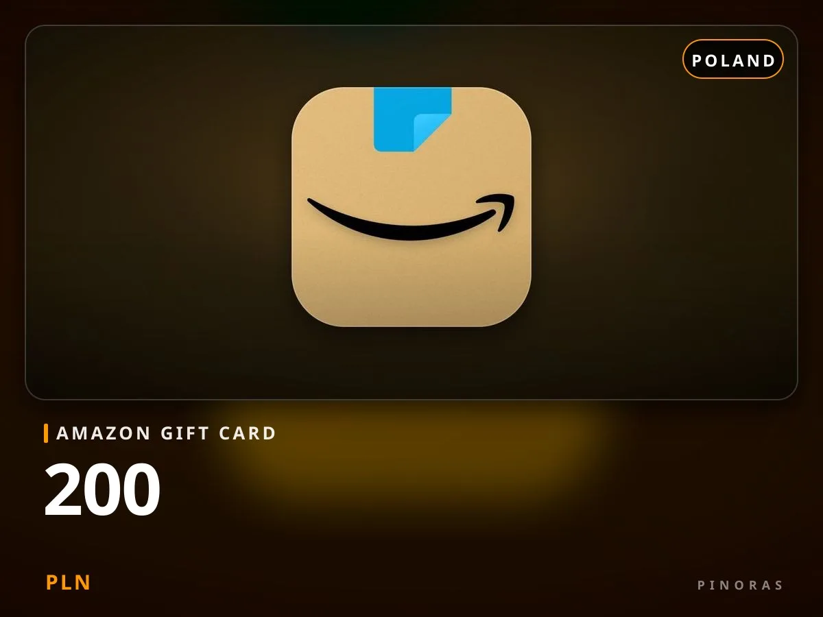 Amazon Gift Card Poland - 200 PLN - Pinoras