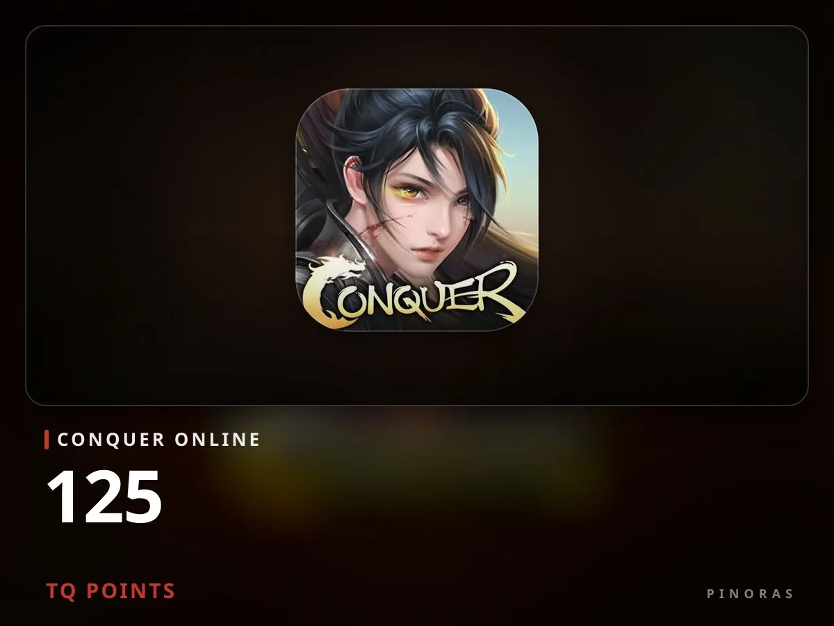Conquer Online 125 TQ Points - Pinoras