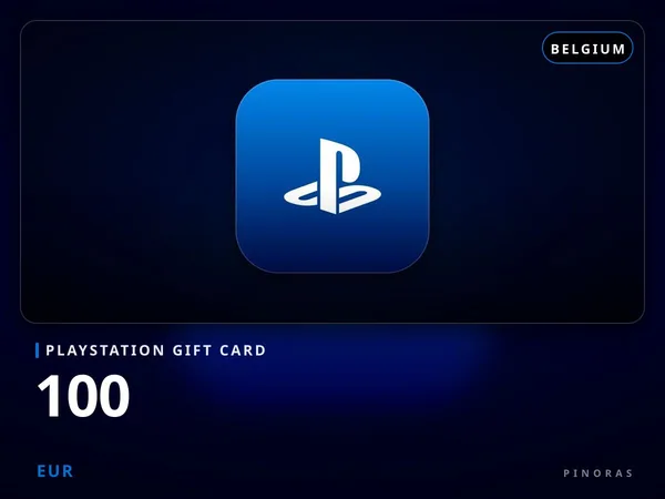 Playstation Gift Card Belgium - 100 EUR
