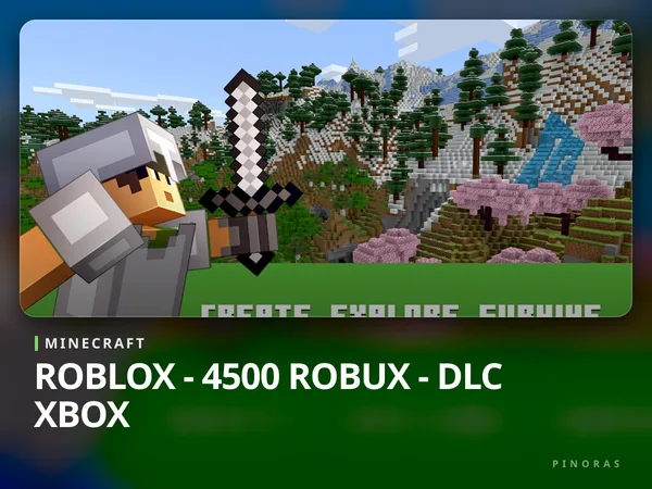 Roblox - 4500 Robux - DLC Xbox
