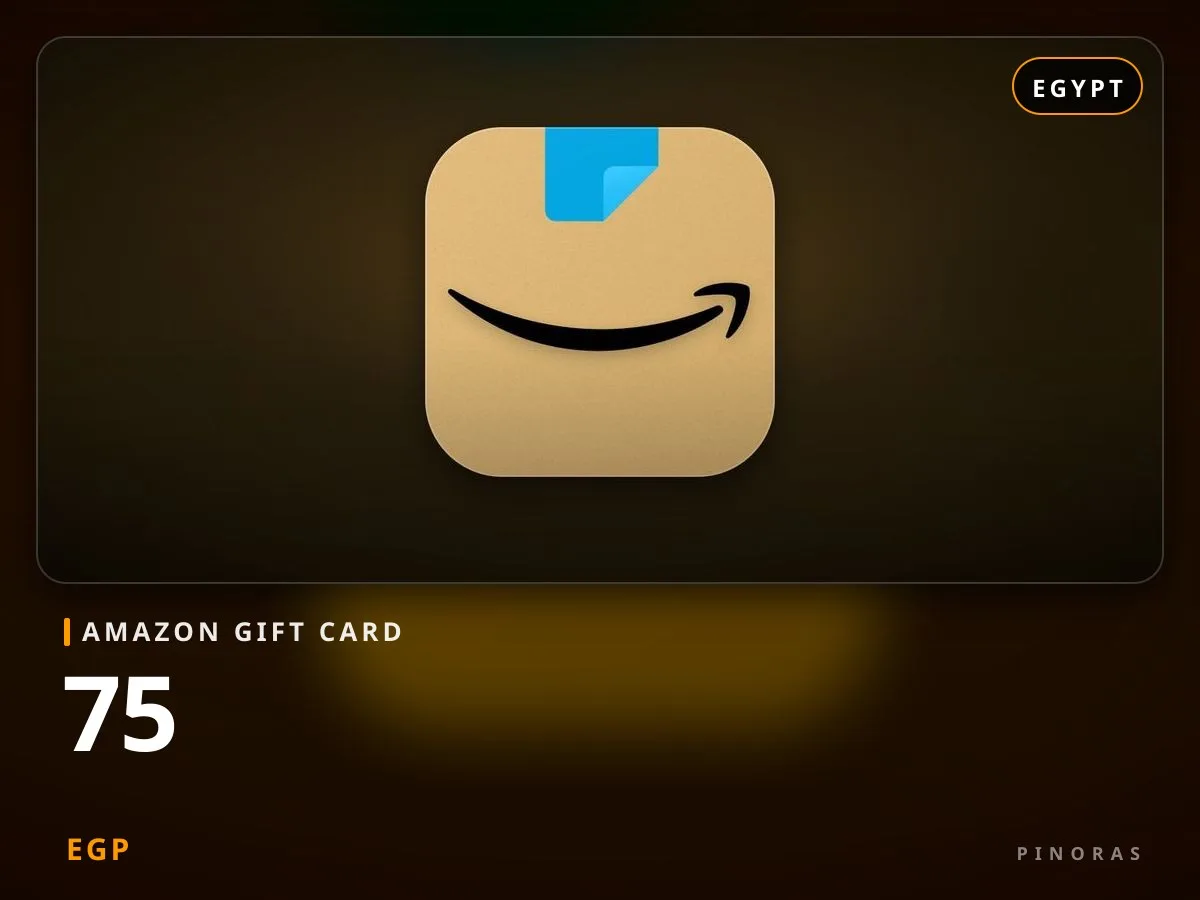 Amazon Gift Card Egypt - 75 EGP - Pinoras