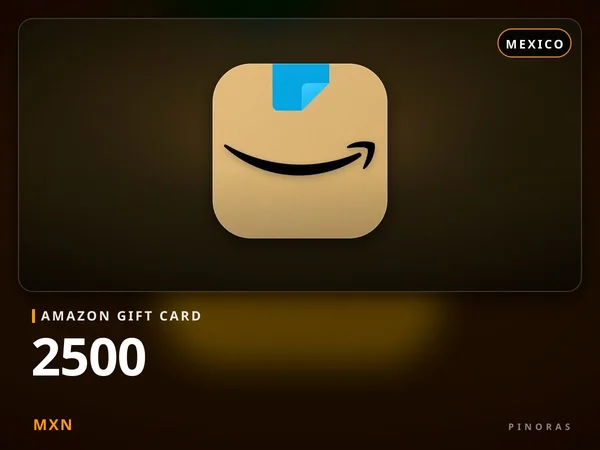 Amazon Gift Card Mexico - 2500 MXN