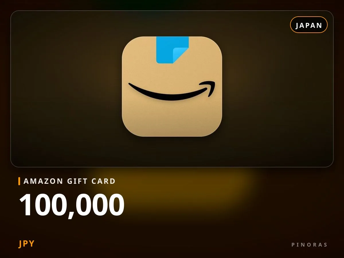 Amazon Gift Card Japan - 100000 JPY - Pinoras