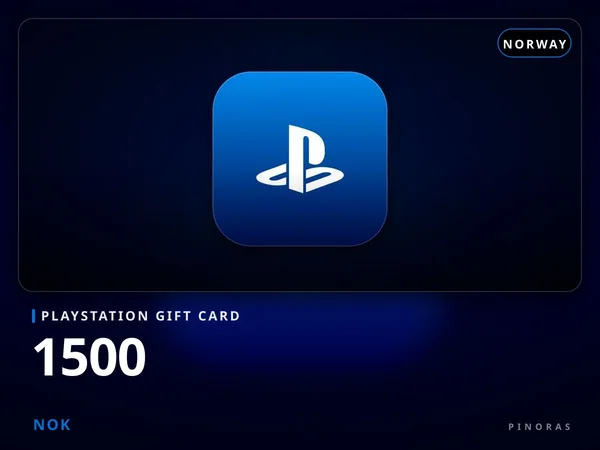 Playstation Gift Card Norway - 1500 NOK