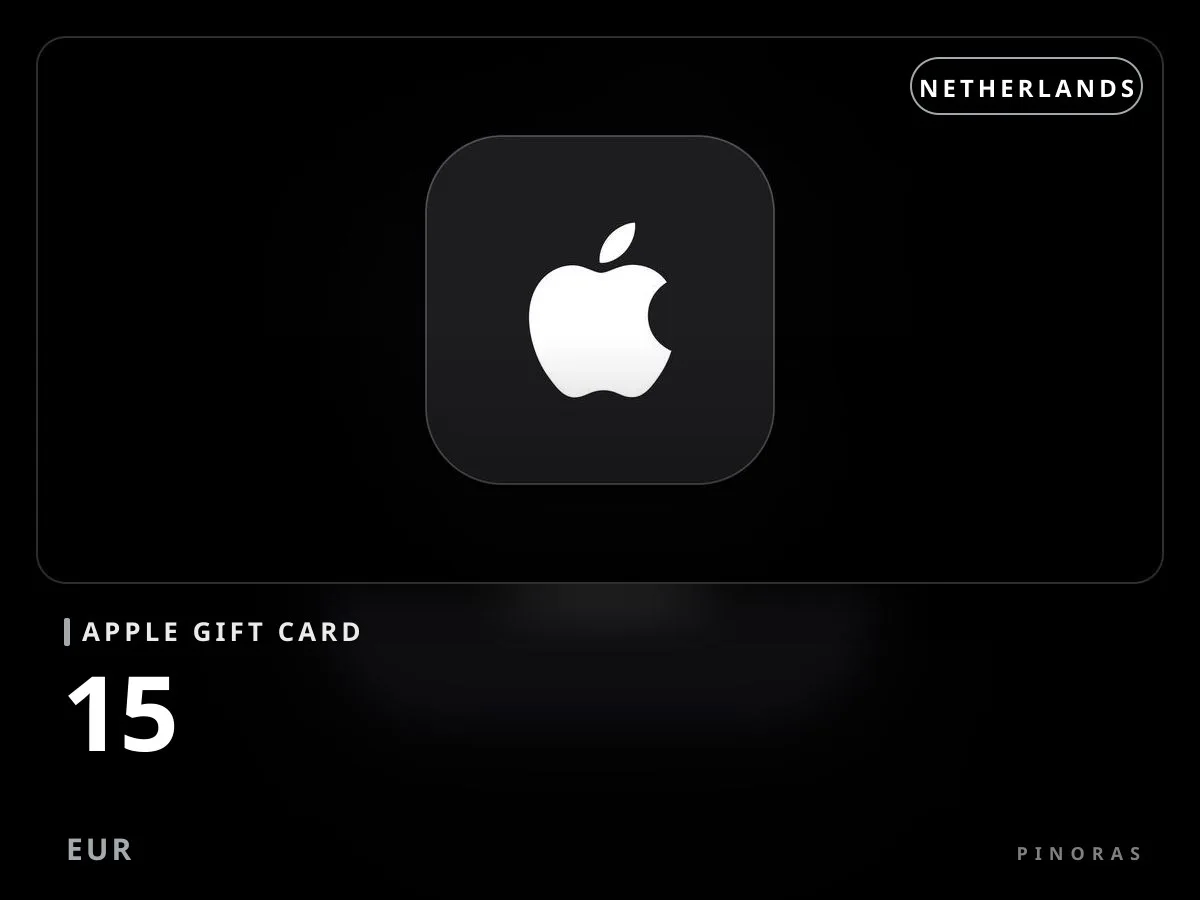 Apple Gift Card Netherlands - 15 EUR - Pinoras