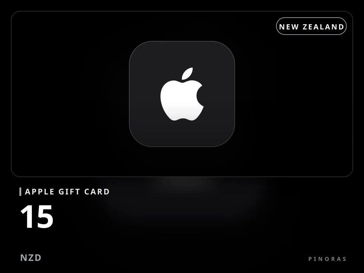 Apple Gift Card - 15 NZD - Pinoras