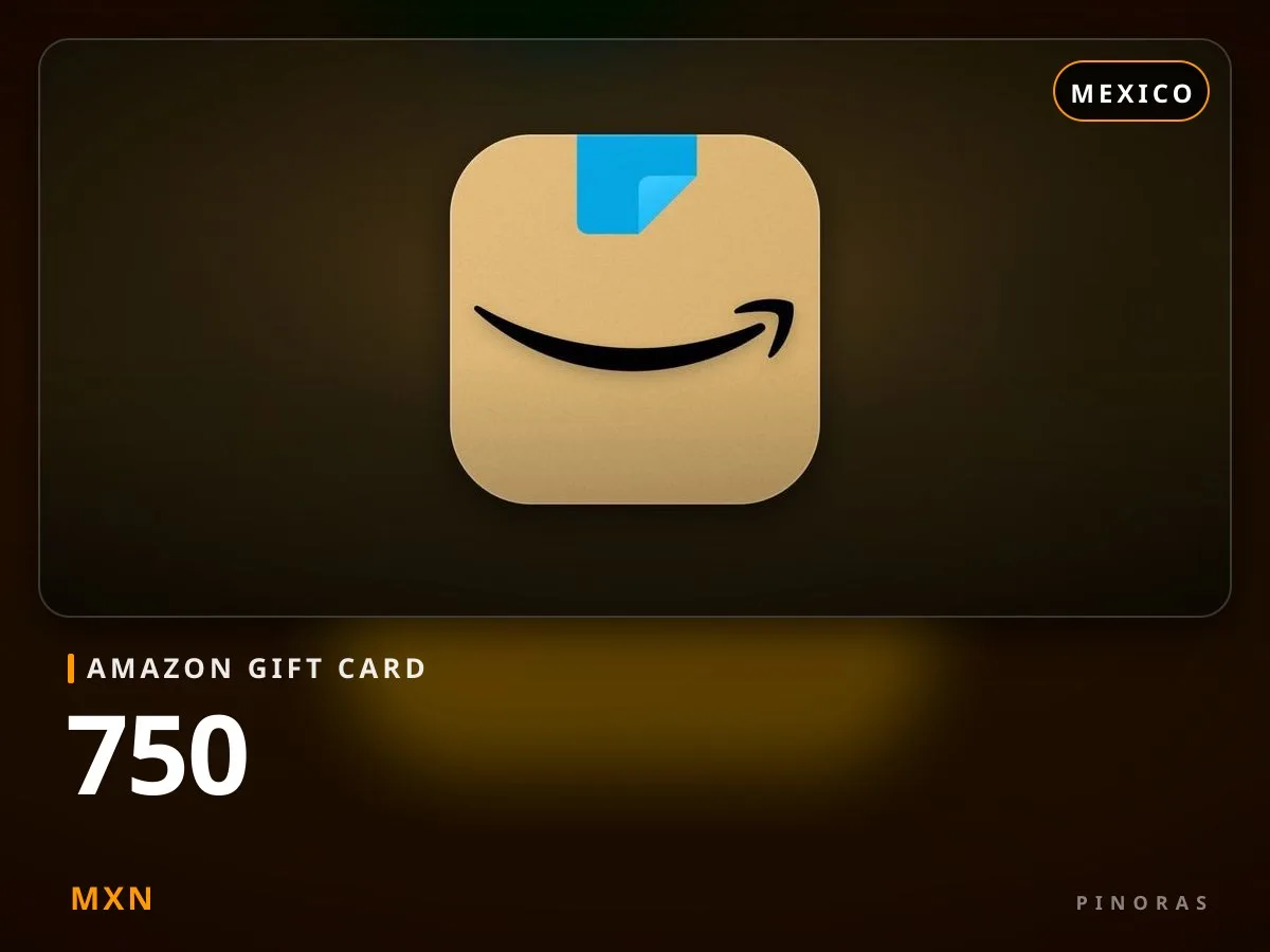 Amazon Gift Card Mexico - 750 MXN - Pinoras