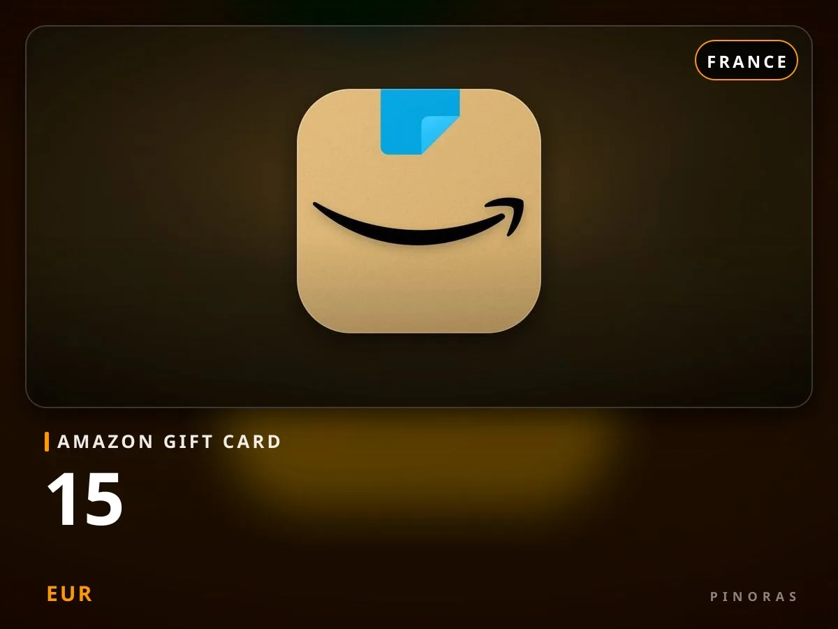 Amazon Gift Card France - 15 EUR - Pinoras