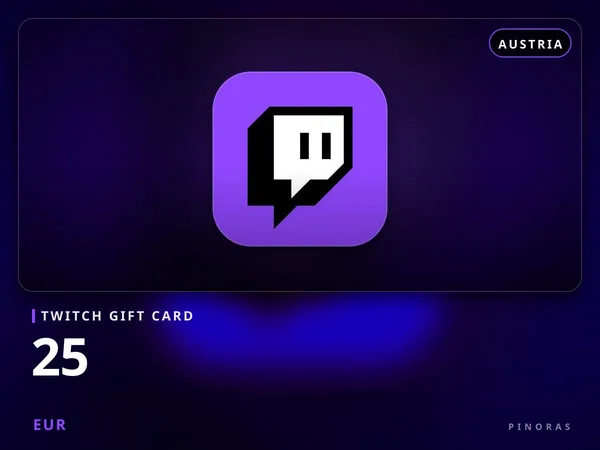 Twitch Gift Card Austria - 25 EUR