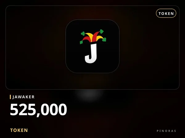 Jawaker 525000 Token