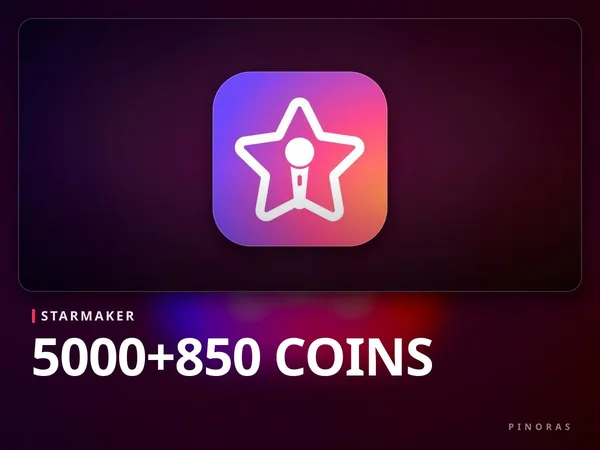 StarMaker - 5000+850 Coins
