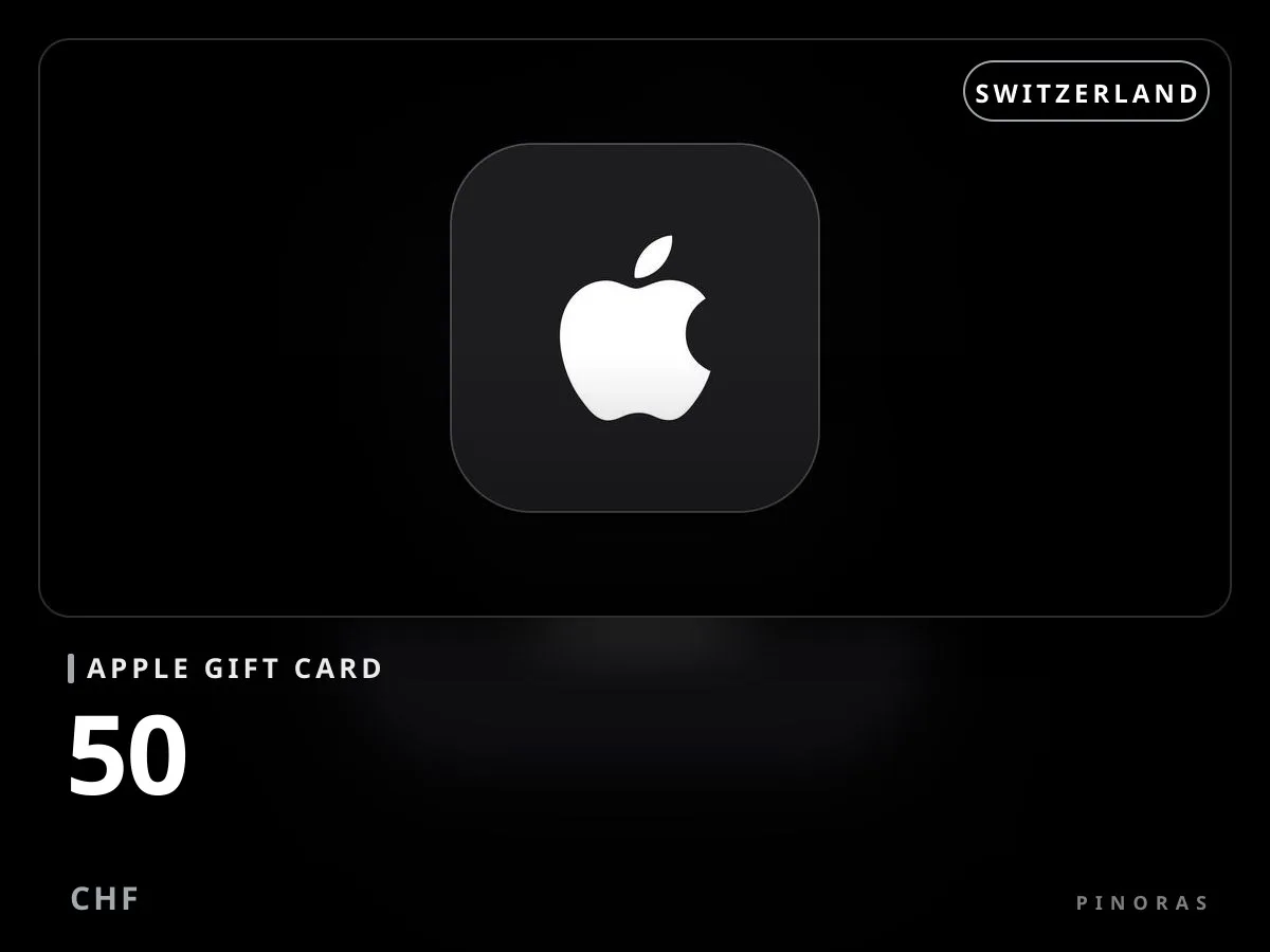 Apple Gift Card Switzerland - 50 CHF - Pinoras