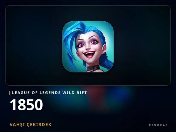 League of Legends Wild Rift - 1850 Wild Cores