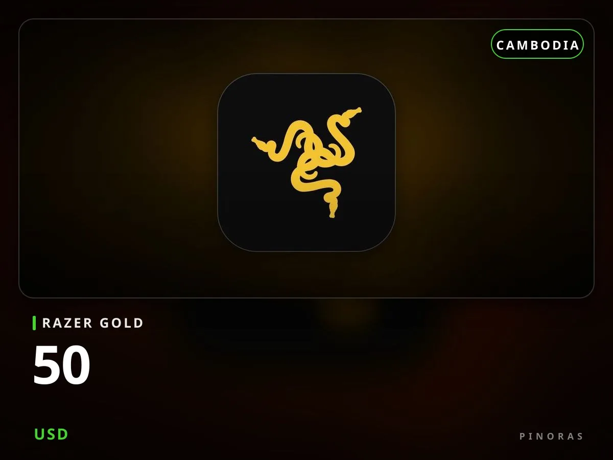 Razer Gold Cambodia - 50 USD — Pinoras