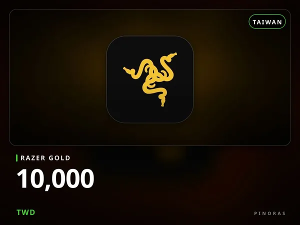 Razer Gold Taiwan - 10000 TWD