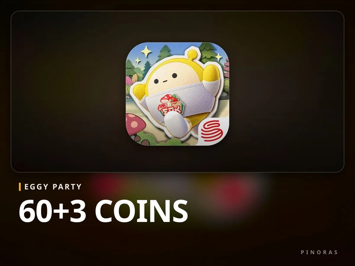 Eggy Party 60+3 Coins - Pinoras