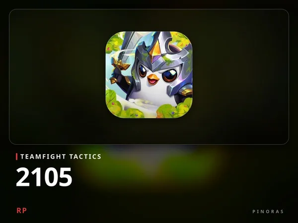 Teamfight Tactics 500 TRY - 2105 RP