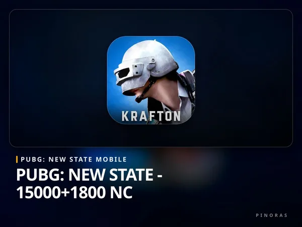 PUBG: New State - 15000+1800 NC