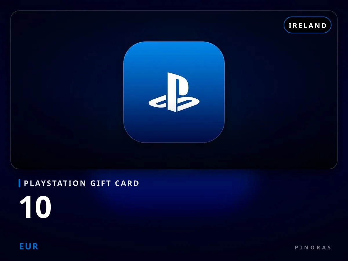 Playstation Gift Card Ireland - 10 EUR - Pinoras