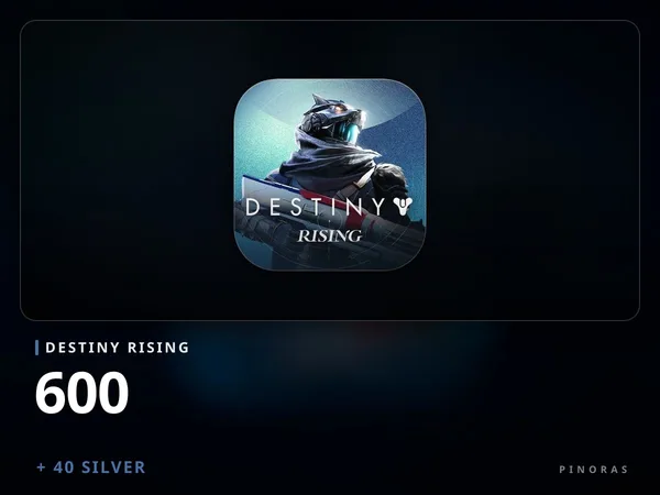 Destiny Rising 600 + 40 Silver