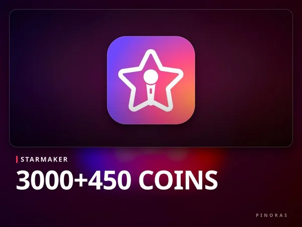 StarMaker - 3000+450 Coins