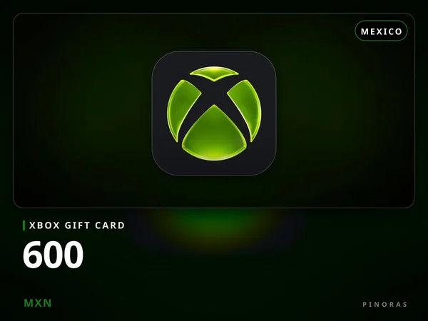 Xbox Gift Card Mexico - 600 MXN