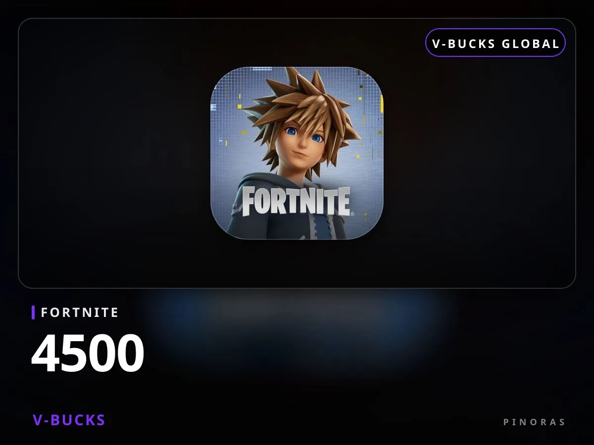 Fortnite 4500 V-Bucks - Pinoras
