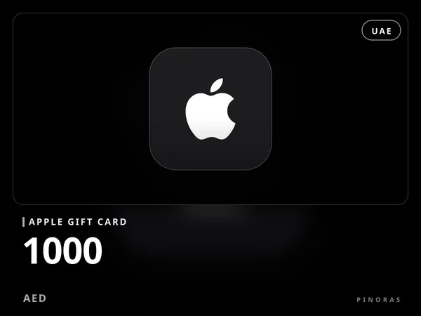 Apple Gift Card UAE - 1000 AED