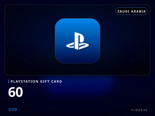 Playstation Gift Card SA - 60 USD