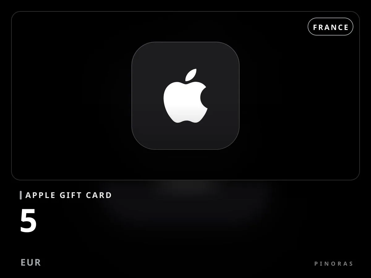 Apple Gift Card France - 5 EUR - Pinoras