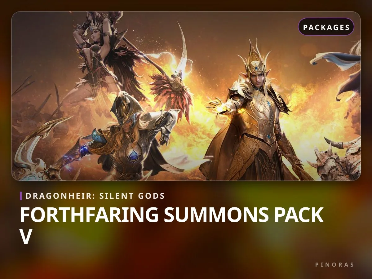 Dragonheir: Silent Gods - Forthfaring Summons Pack V - Pinoras
