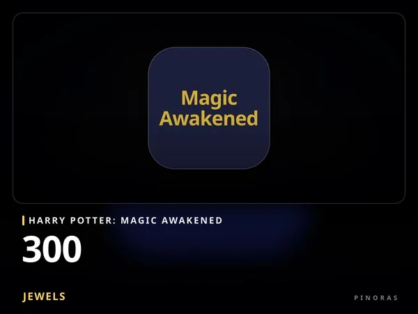Harry Potter Magic Awakened - 300 Jewels