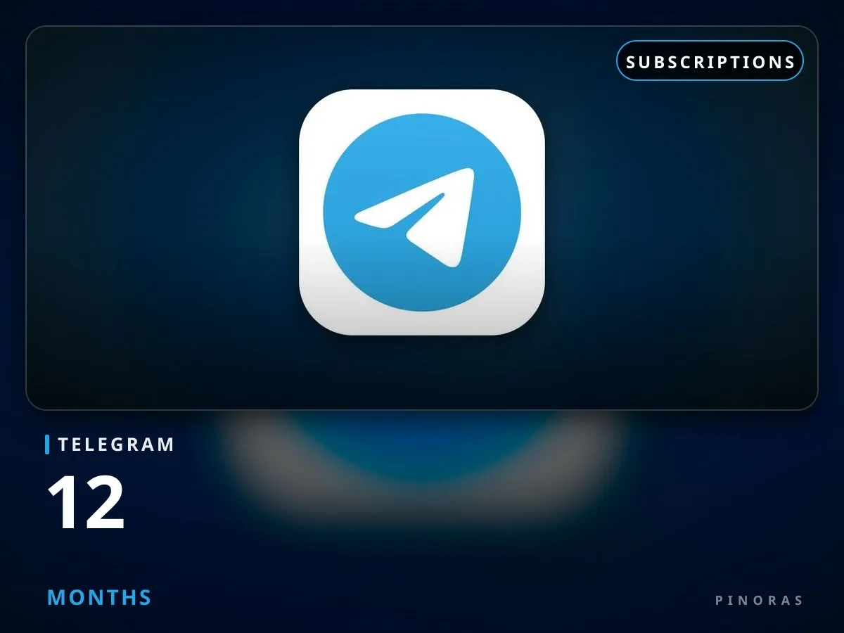 Telegram Premium - 12 Months - Pinoras